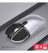 YK Desgn M203 Bluetooth ve 2.4 Ghz Şarjlı Ergonomik 1600 DPI Mouse