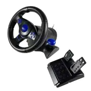 Hadron VW9803 Oyun Direksiyon Seti Siyah Renkli 3'ü 1 Arada Playstation 3 Uyumlu