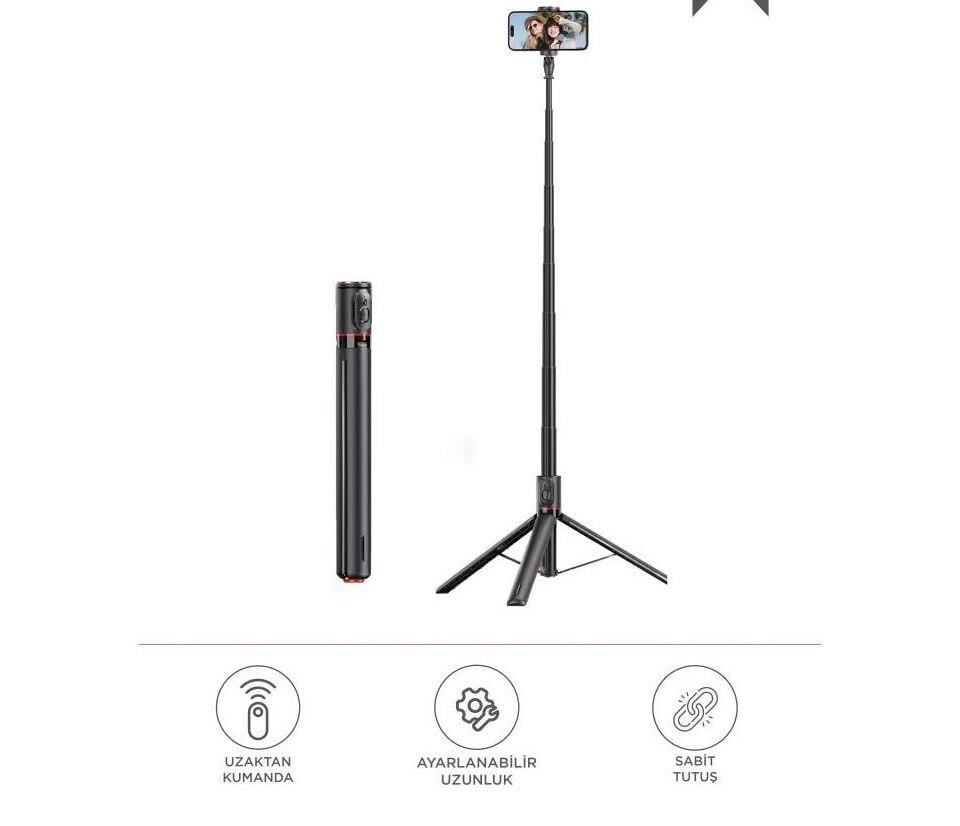 Venandin tt01 Kumandalı Tripod Selfie Çubuk 2si Bir Arada