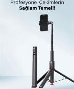 Venandin tt01 Kumandalı Tripod Selfie Çubuk 2si Bir Arada