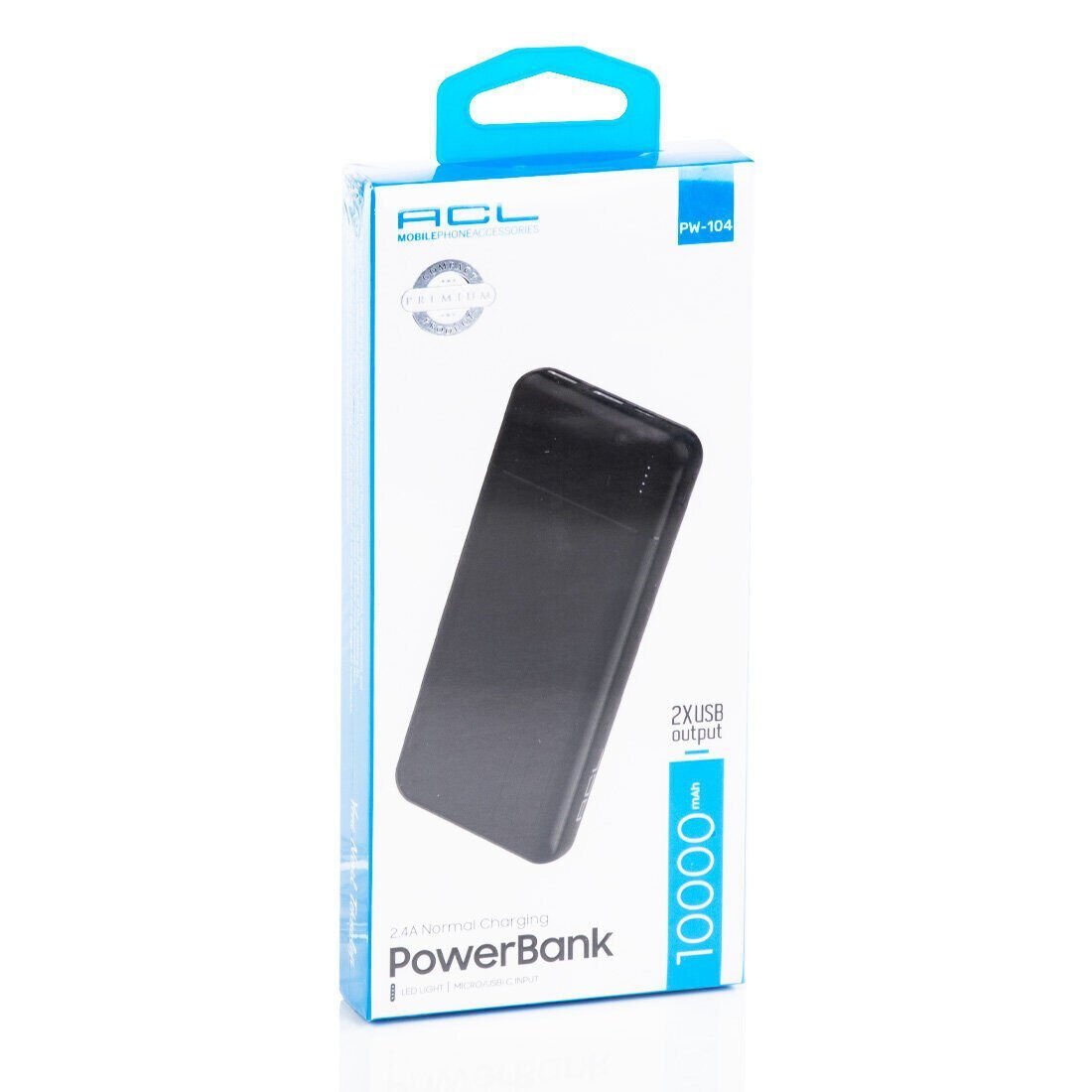 ACL PW-104 10.000MAH Bataryası ile Taşınabilir Powerbank USB Typ-C Hızlı Şarj