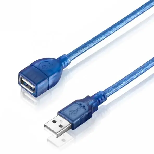 5 Metre Usb 2.0 Uzatma Kablosu Mavi Filtreli