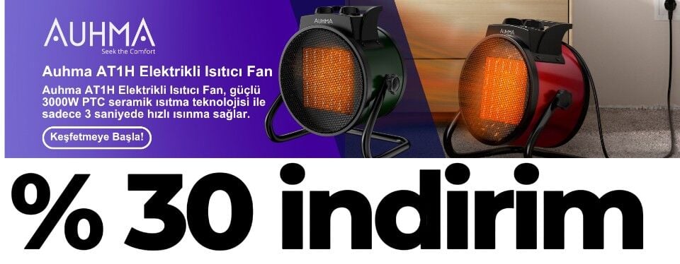 Auhma ath1 fanlı ısıtıcı