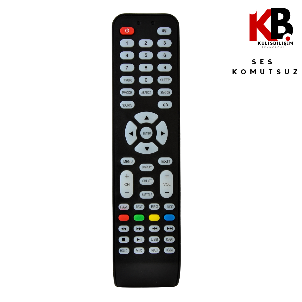 Awox TV Kumandası 1170  Uyumlu Yedek Kumanda