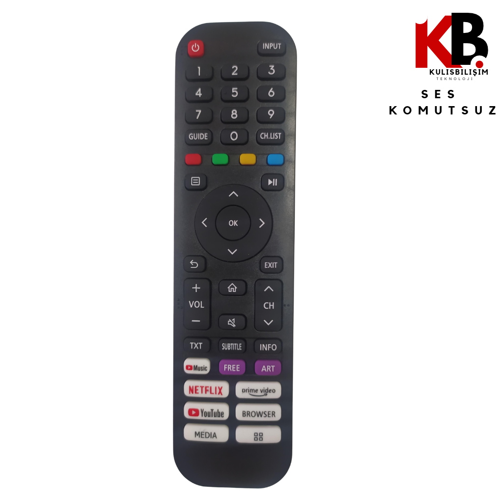 Awox TV Kumandası 1265 Yedek Kumanda