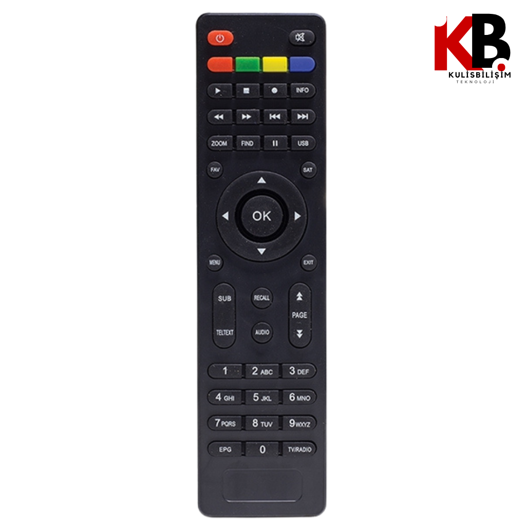 Botech Uydu Kumandası 178 Botech Yedek Kumanda