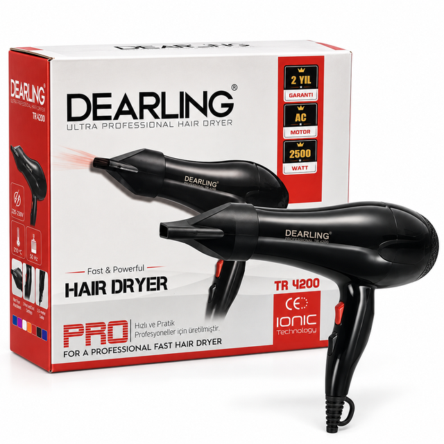 Dearling TR 4200 2500W Profesyonel Fön Makinesi