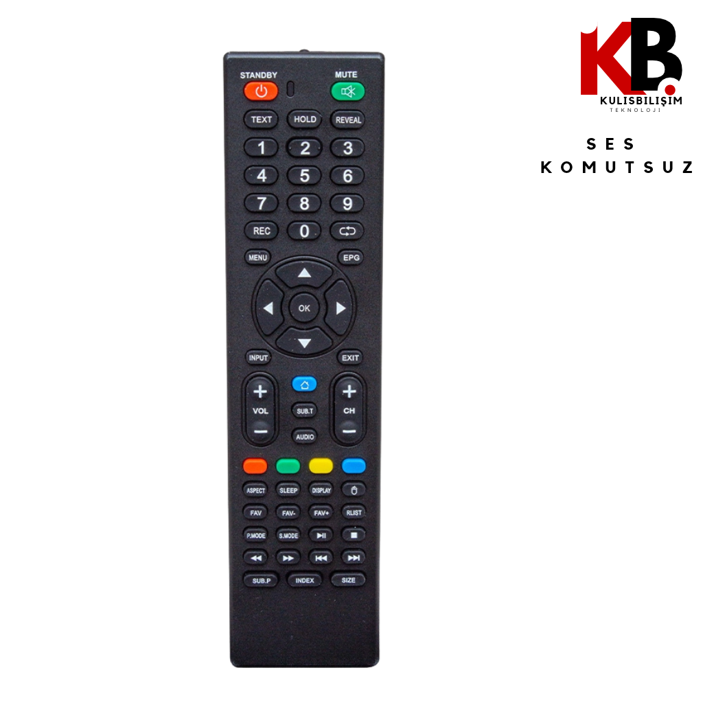 Dijitsu TV Kumanda 2114 Uyumlu Yedek Kumanda