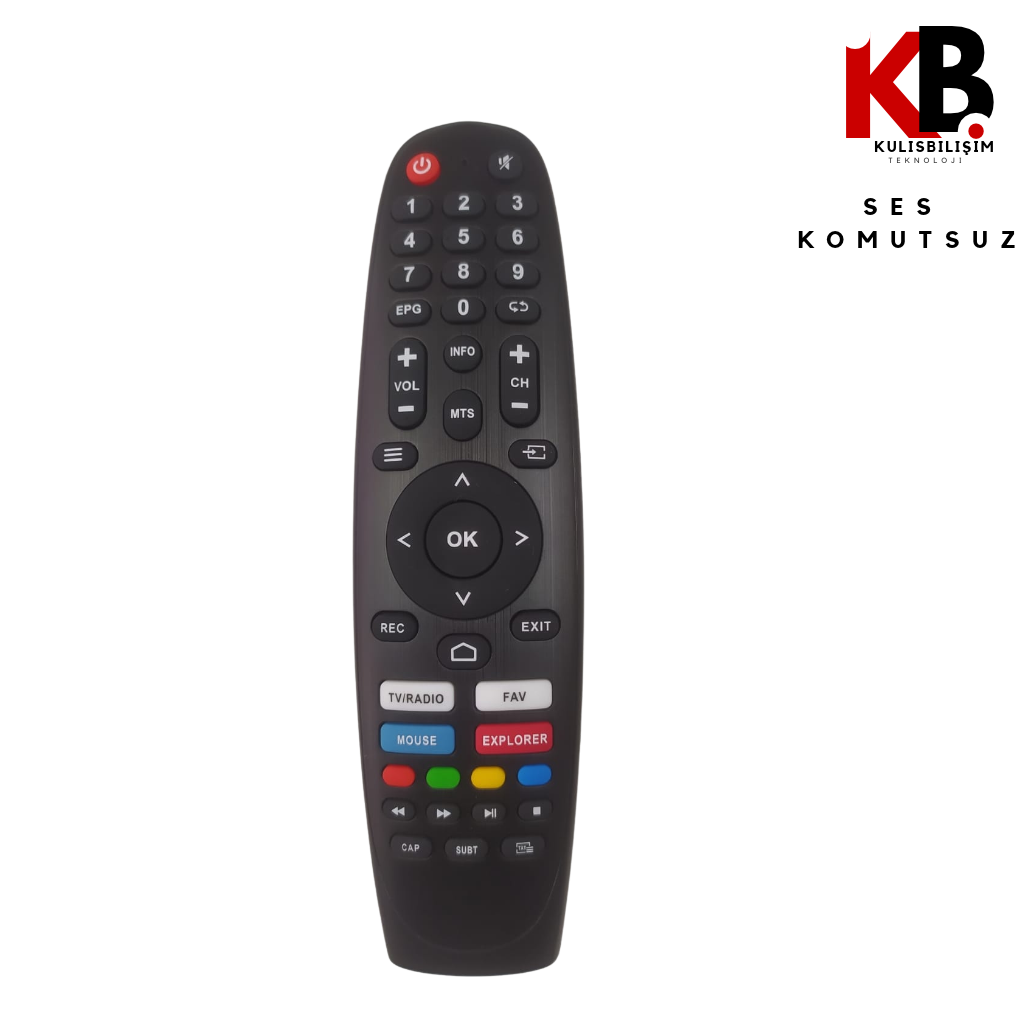 Dijitsu TV Kumandası 1254 Onvo Uyumlu Yeni Nesil CAP Tuşlu