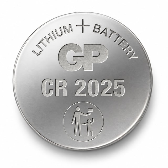 GP CR2025 3V Lityum Düğme Pil Araba Anahtarı Pili