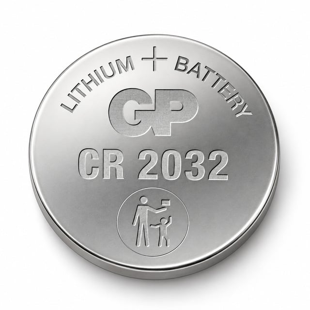 GP CR2032 3V Lityum Düğme Pil CMOS ve Kumanda Pili