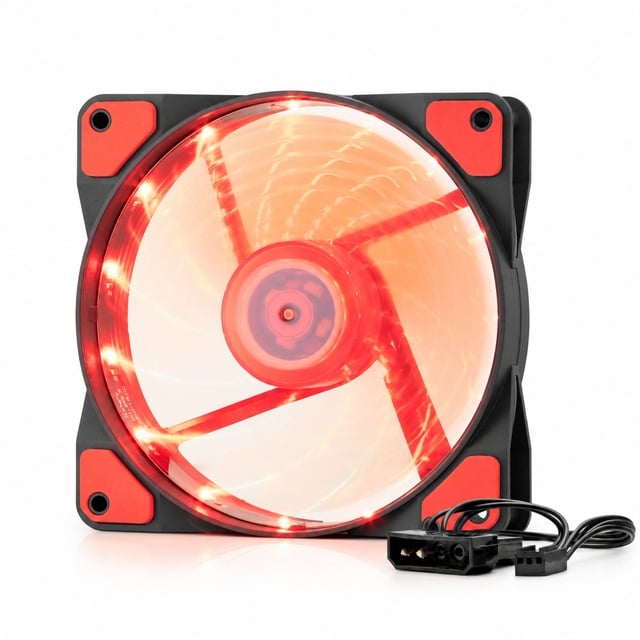 HADRON HDX1520 120mm Kırmızı LED Kasa Fanı