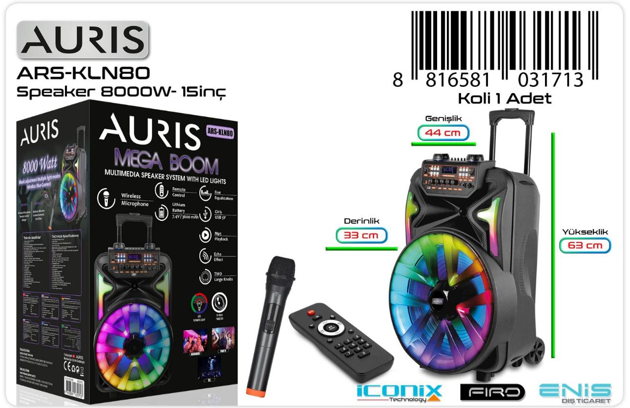 Auris KLN80 8000W