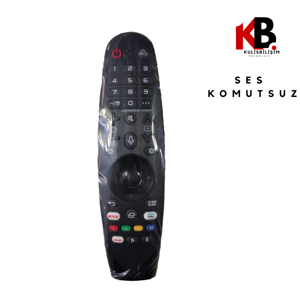 LG Netflix Prime Video tuşlu kumanda 9898