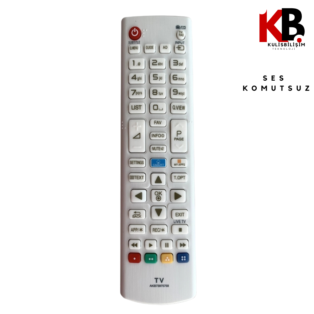 LG TV Kumandası 1136 LG Yedek Kumanda