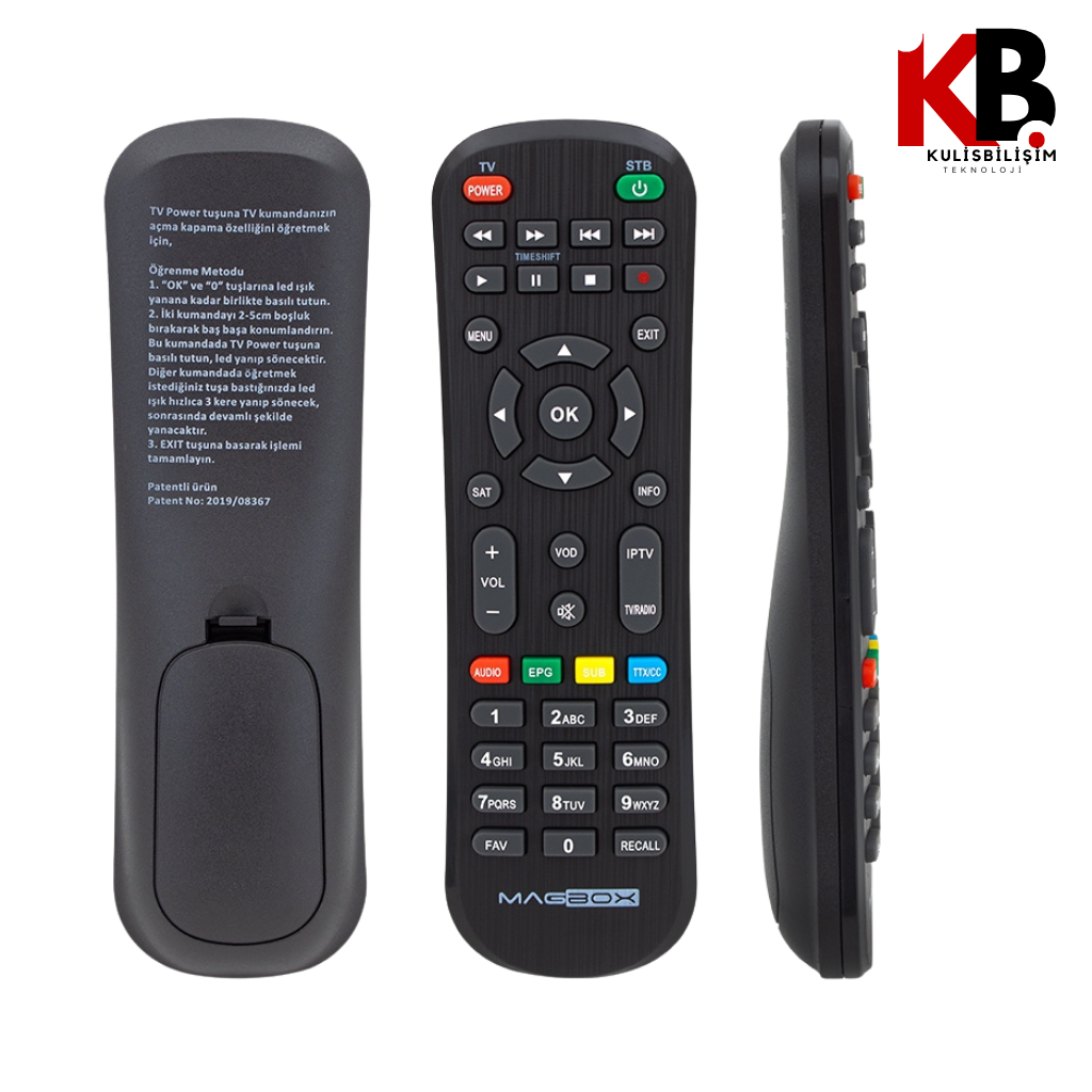 Magbox Uydu Kumandası 1571 Akıllı TV Özellikli Kumanda