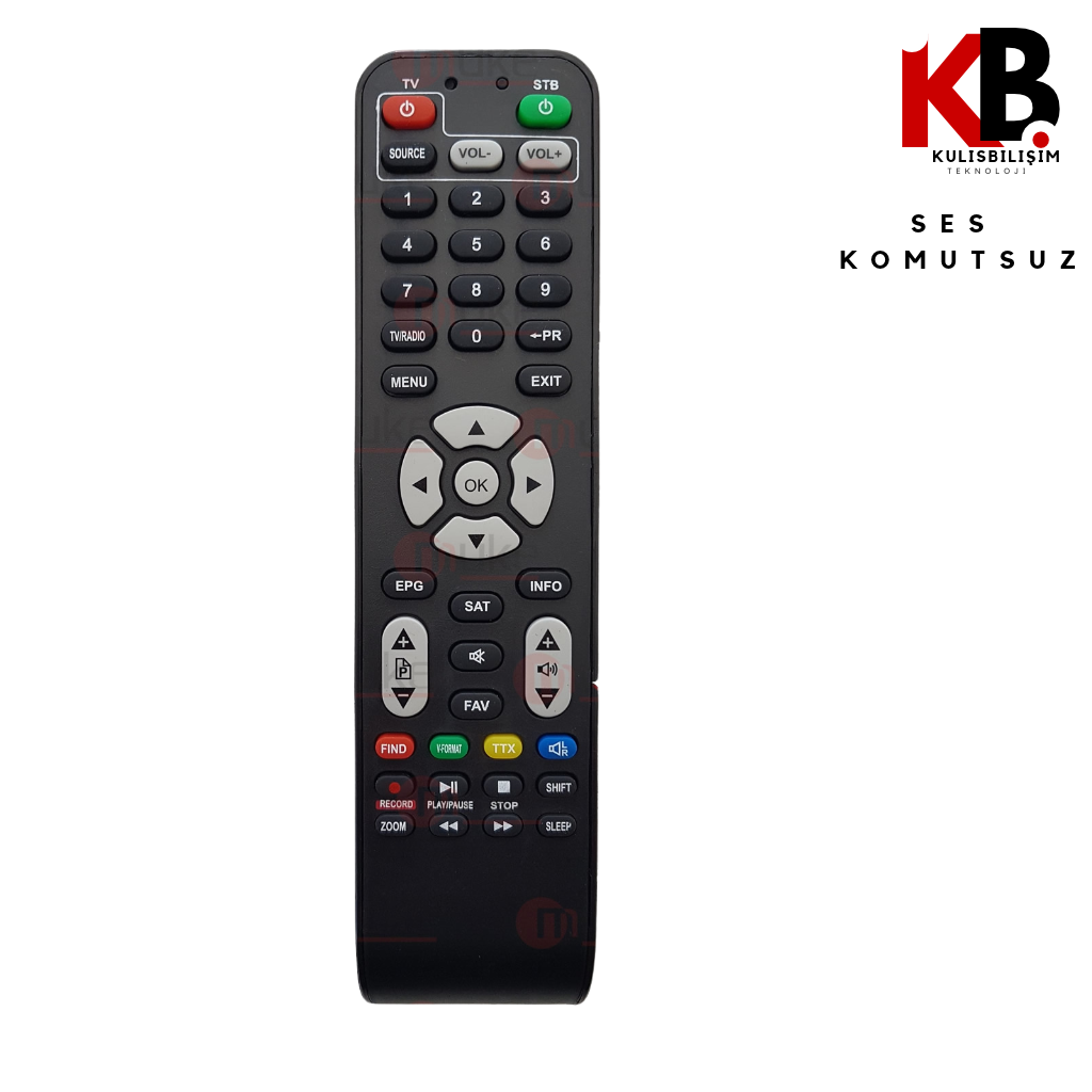 Next Starbox TV Kumandası 684 Uyumlu Yedek Kumanda