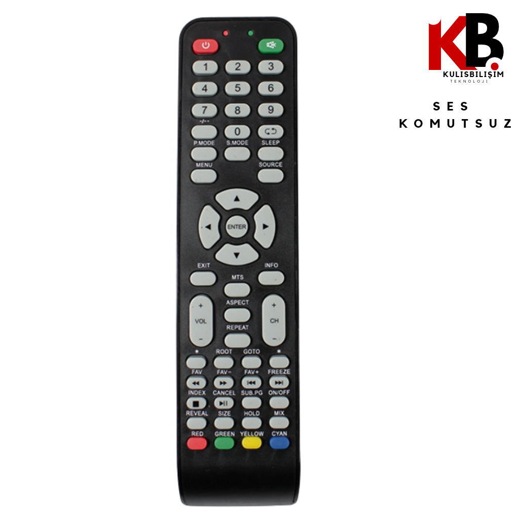 Nordmende TV Kumandası 11284  Uyumlu Yedek Kumanda