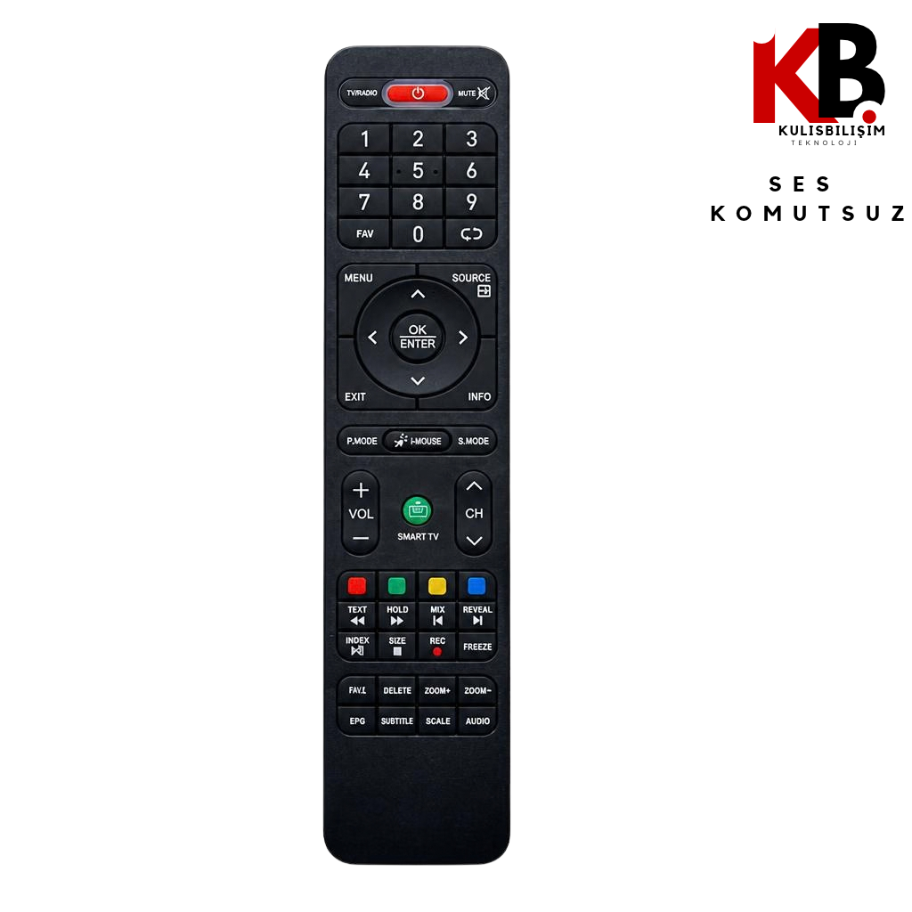 Nordmende TV Kumandası E 1219 Onvo Uyumlu Yedek Kumanda