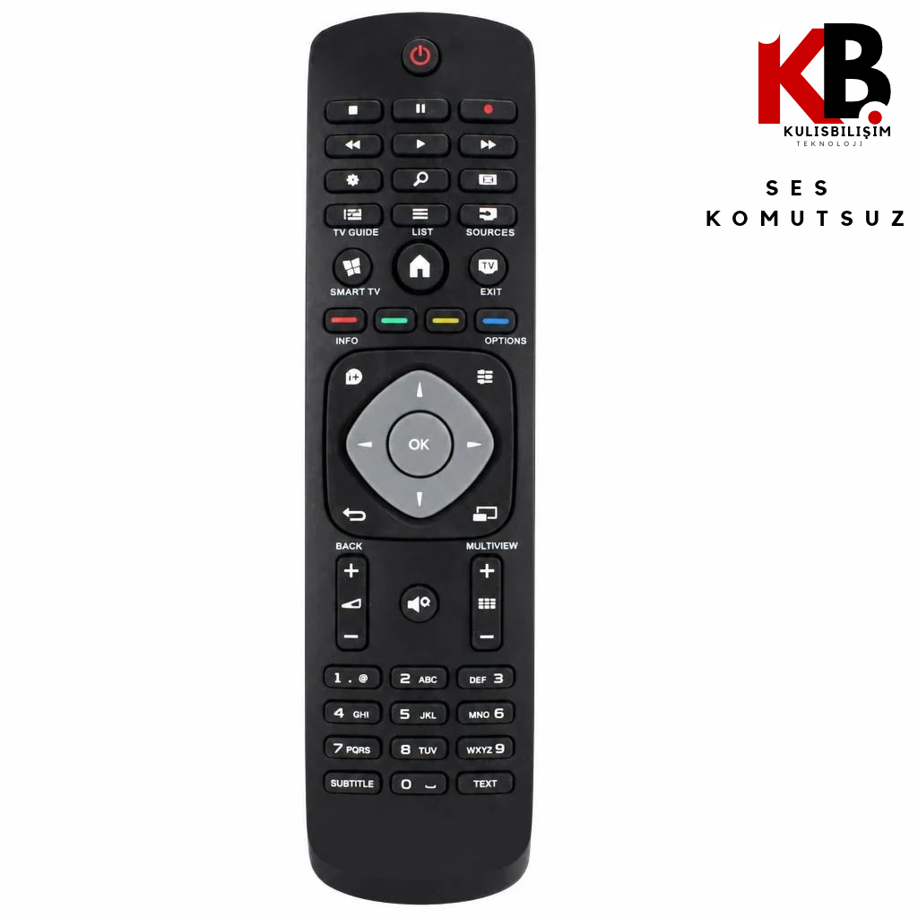 Philips TV Kumandası 1146 Uyumlu Yedek Kumanda