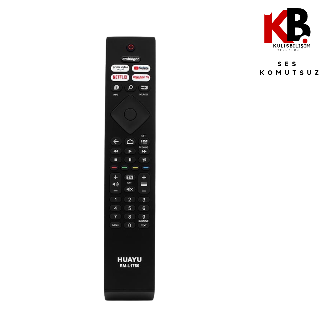 Philips TV Kumandası 9876 Yedek Kumanda