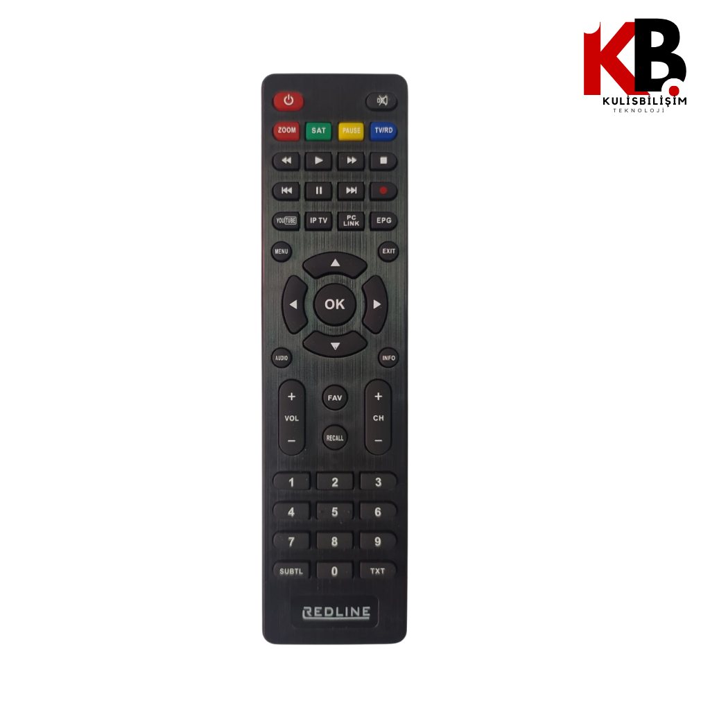 Redline Kumanda 1614 – YouTube ve IPTV Tuşlu