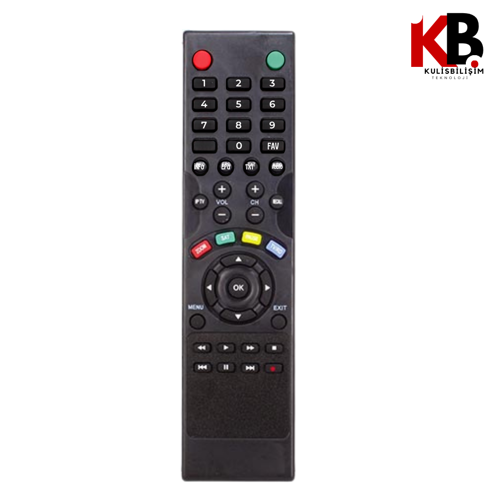 Redline Uydu Kumandası Redline Yedek Kumanda-200