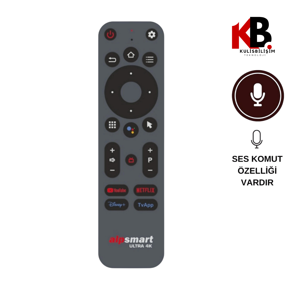 SF 106 ALPSAT ANDROID BOX AS514-AS516 KUMANDASI SES KOMUTLU