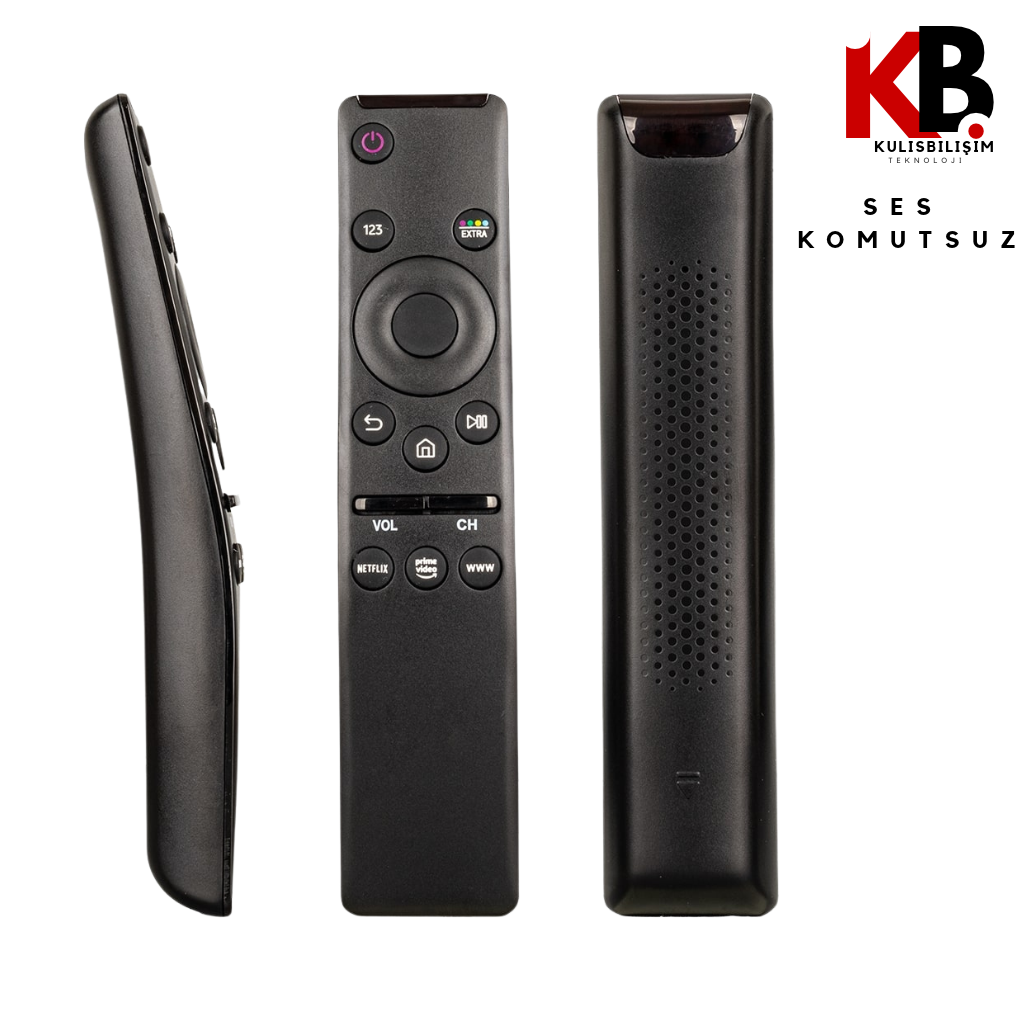 Samsung TV Kumandası RM-L1593 | Netflix Prime Tuşlu LCD LED