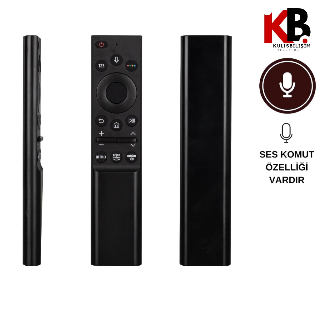 Samsung TV Kumandası 24339 Ses Komutlu Yedek Kumanda