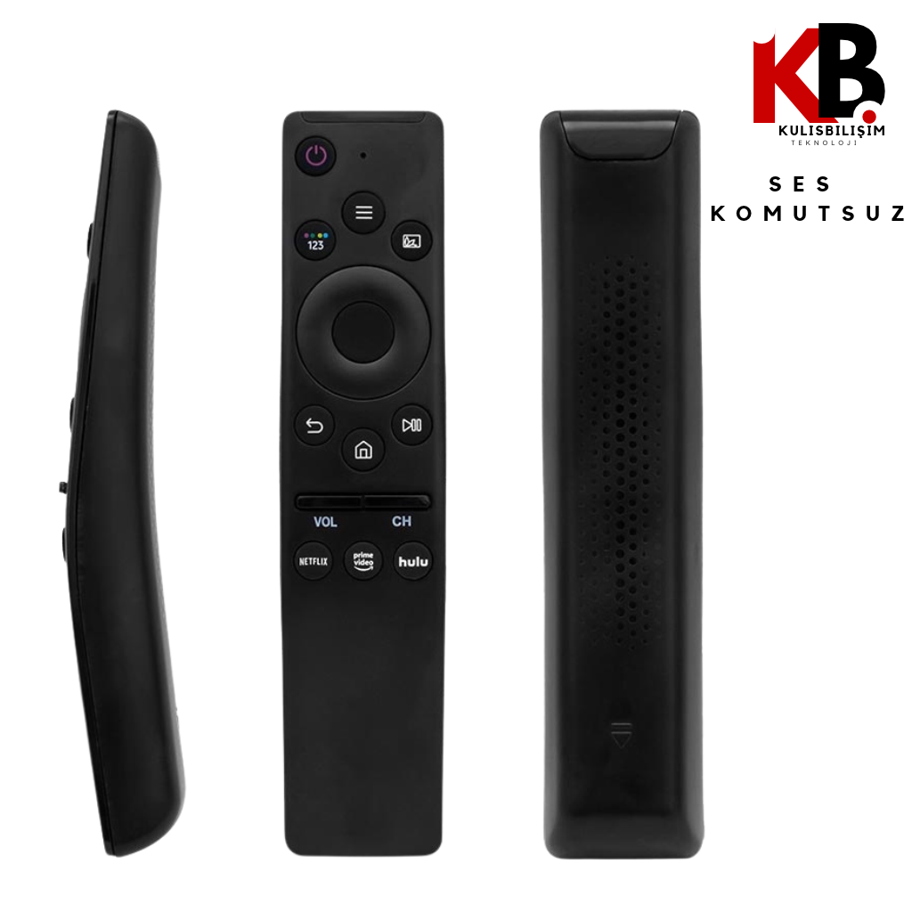 Samsung TV Kumandası RM-L1619  Netflix Prime Hulu Tuşlu