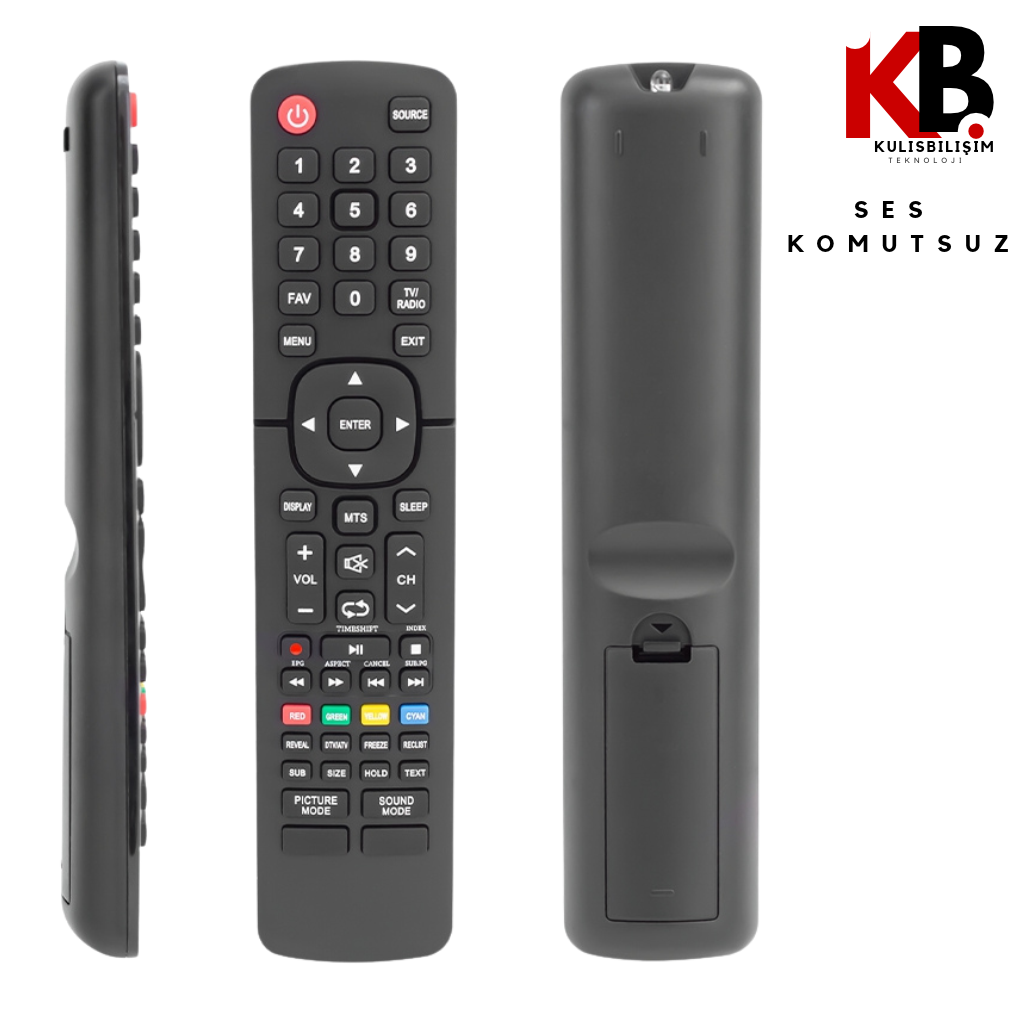 Sanyo TV Kumandası 12332 Herz ve Rose Uyumlu Yedek Kumanda