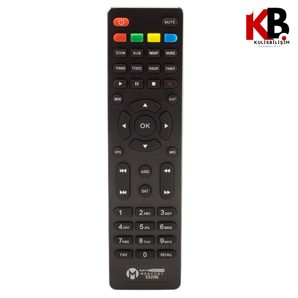 Skytech Uydu Kumandası 189 Skytech Yedek Kumanda