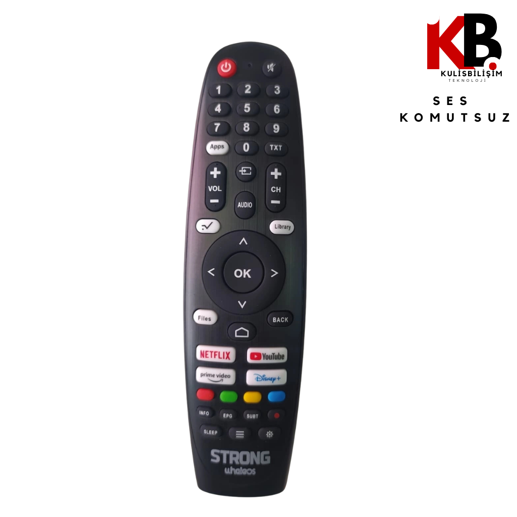 Strong TV Kumandası 0502  Yeni Model Yedek Kumanda