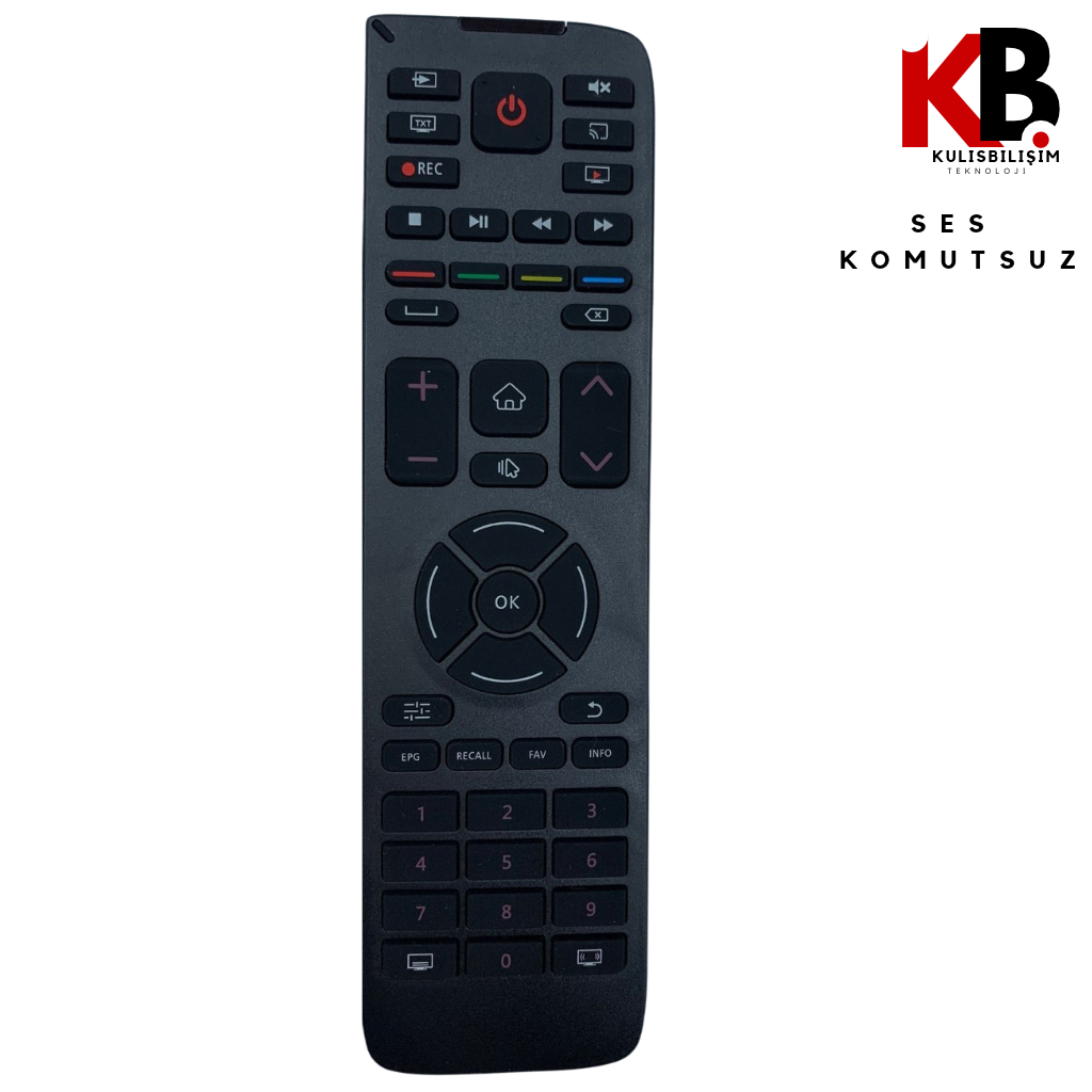 Sunny TV Kumandası 1208  Hi-Level Uyumlu Yedek Kumanda