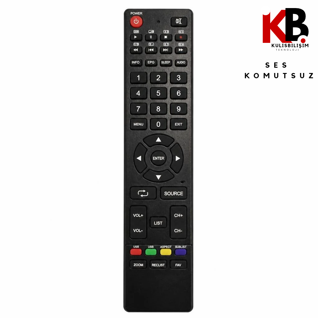 Sunny TV Kumandası Premier 1145 Yedek Kumanda Modeli