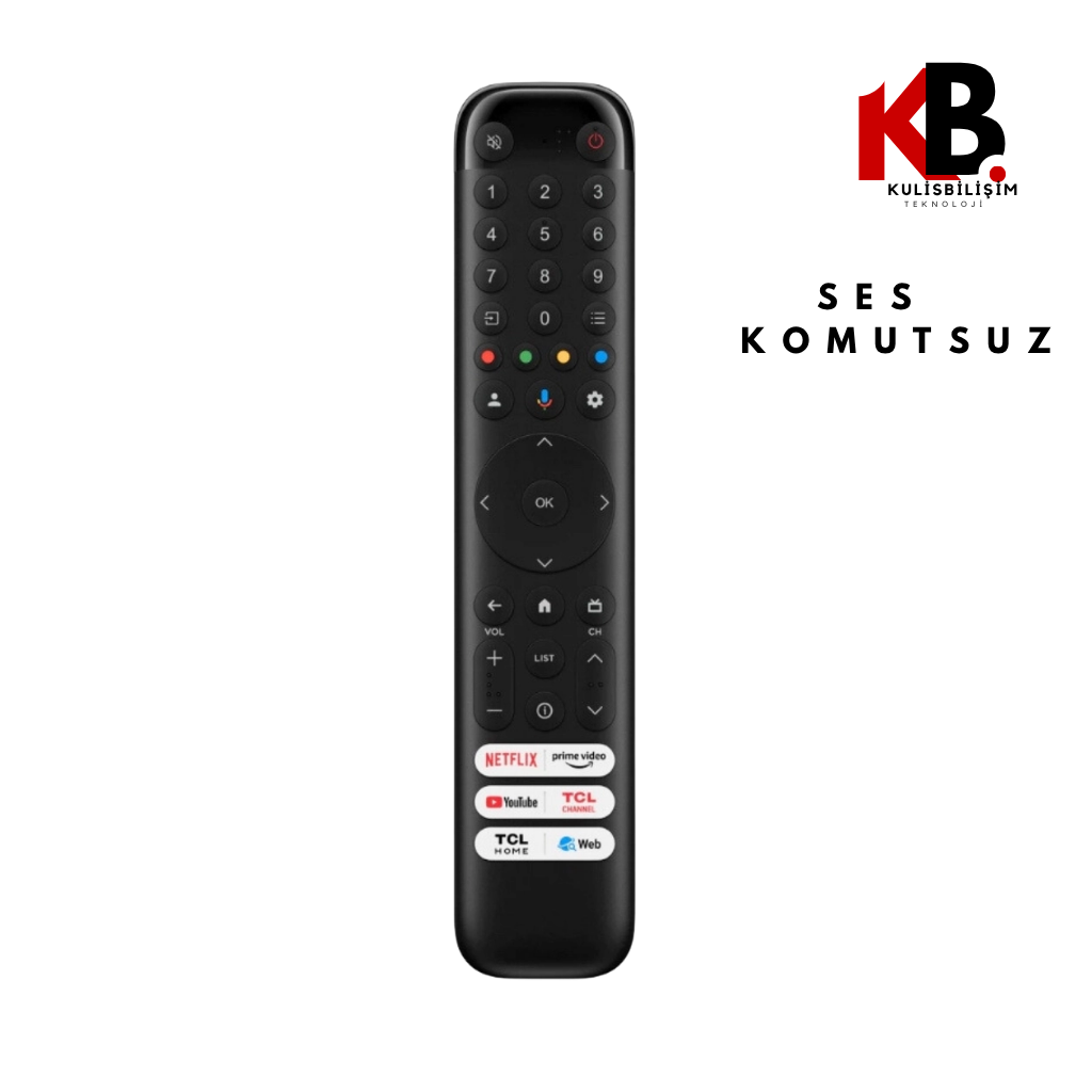 Tcl Youtube Netflix Prime Video Tuşlu Kumanda
