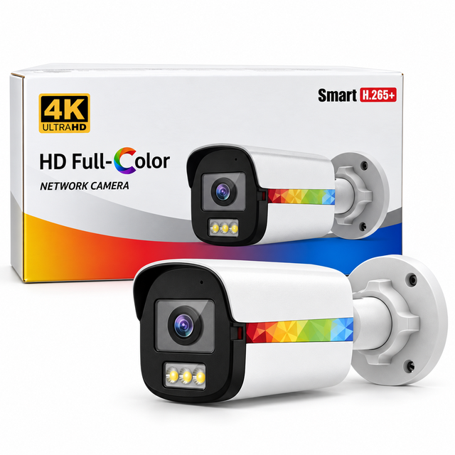 Teknokulis 5MP Full Color IP Güvenlik Kamerası VP-271BP PoE Dış Ortam