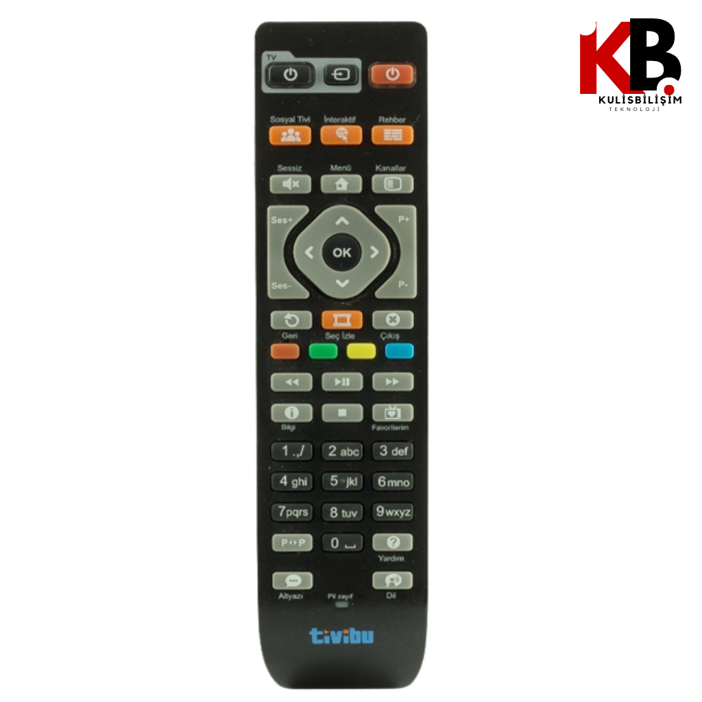 Tivibu Kumanda 135 Tivibu Yedek Kumanda