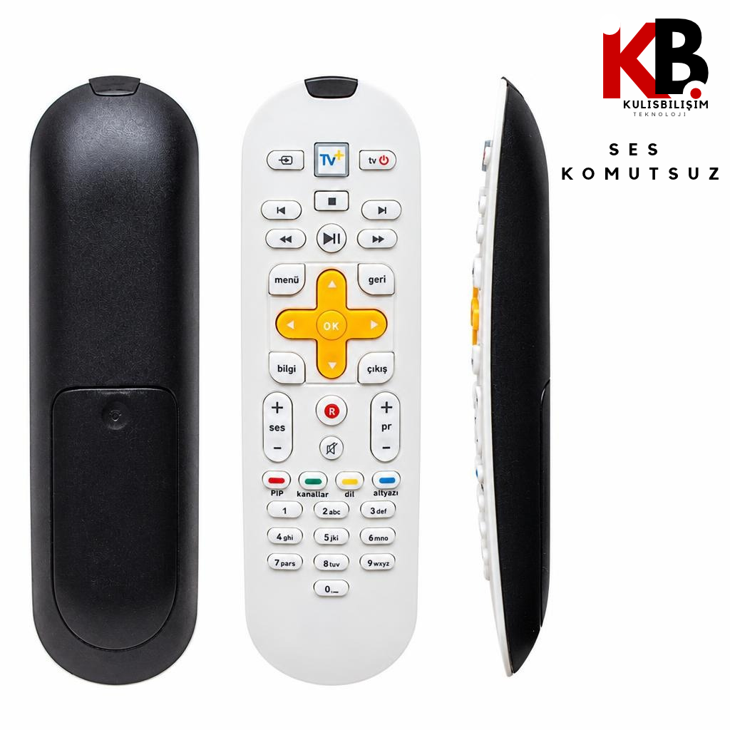 Turkcell TV Plus Kumandası 18976 TV+ Uyumlu Yedek Kumanda