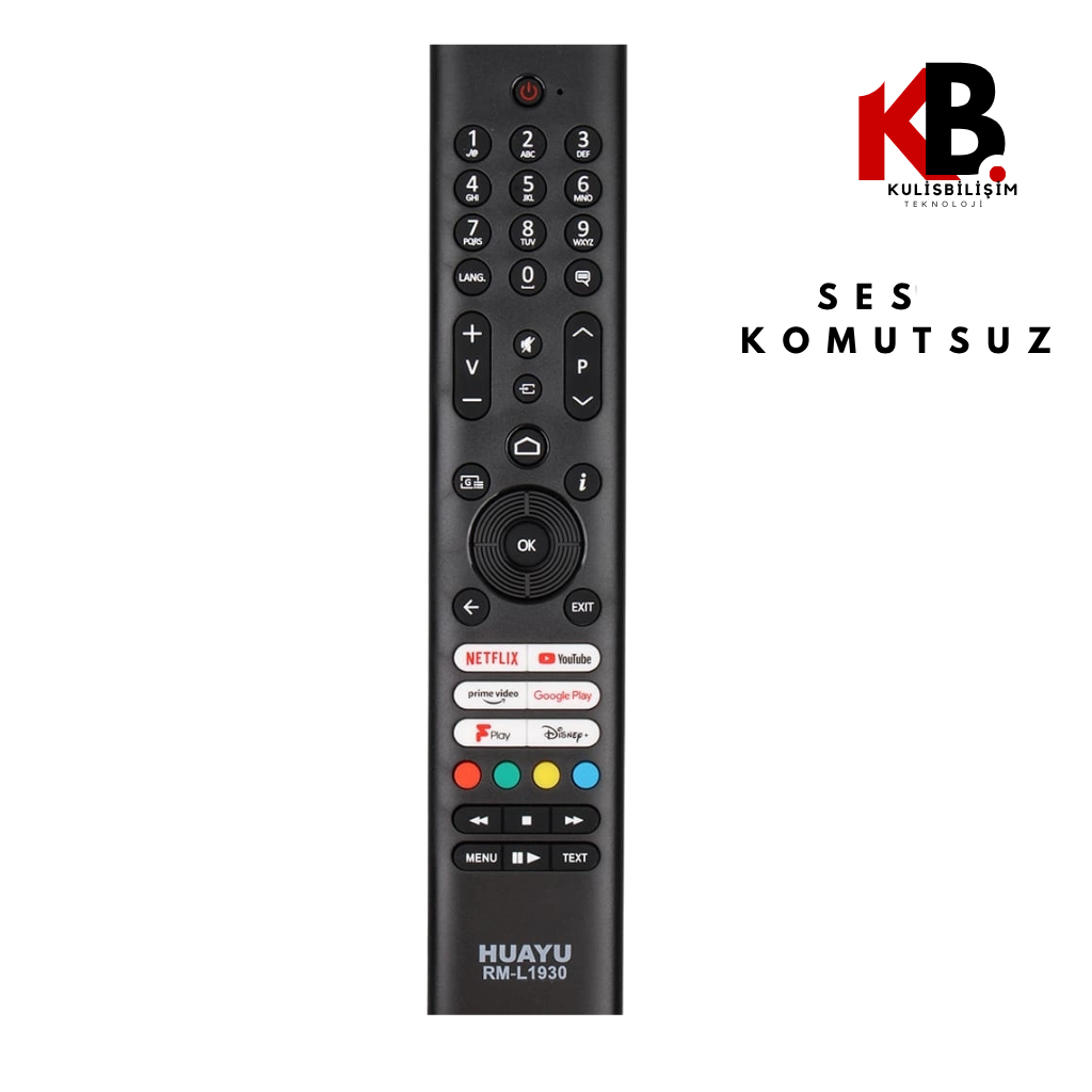 Vestel Regal Toshiba Profilo Uyumlu Kumanda Muadil 1930