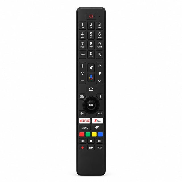 Vestel 8006 Ses Komutlu Smart Vestel TV Kumandası