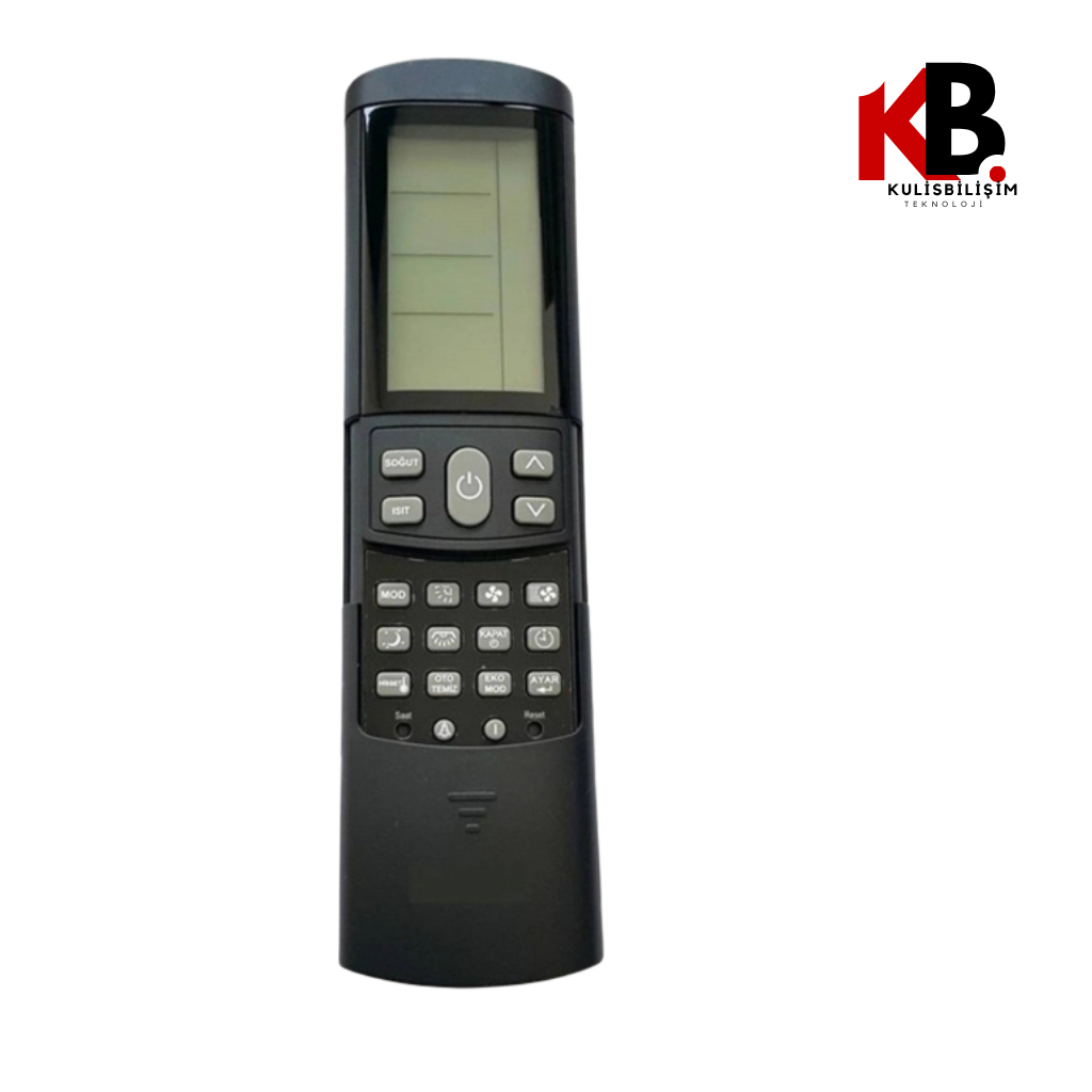 Vestel Klima Kumandası Siyah Uyumlu Yedek Kumanda-0515