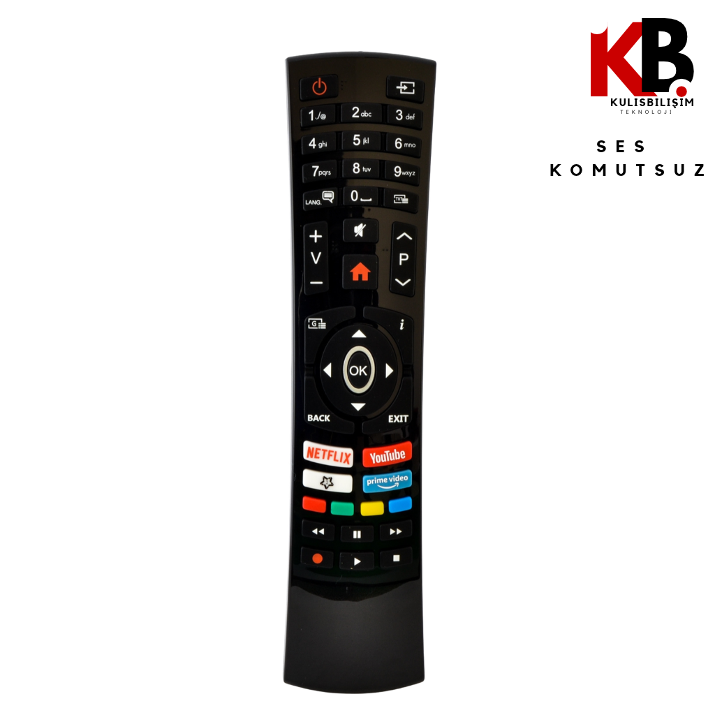 Vestel TV Kumandası 1181 | Uyumlu Yedek Kumanda