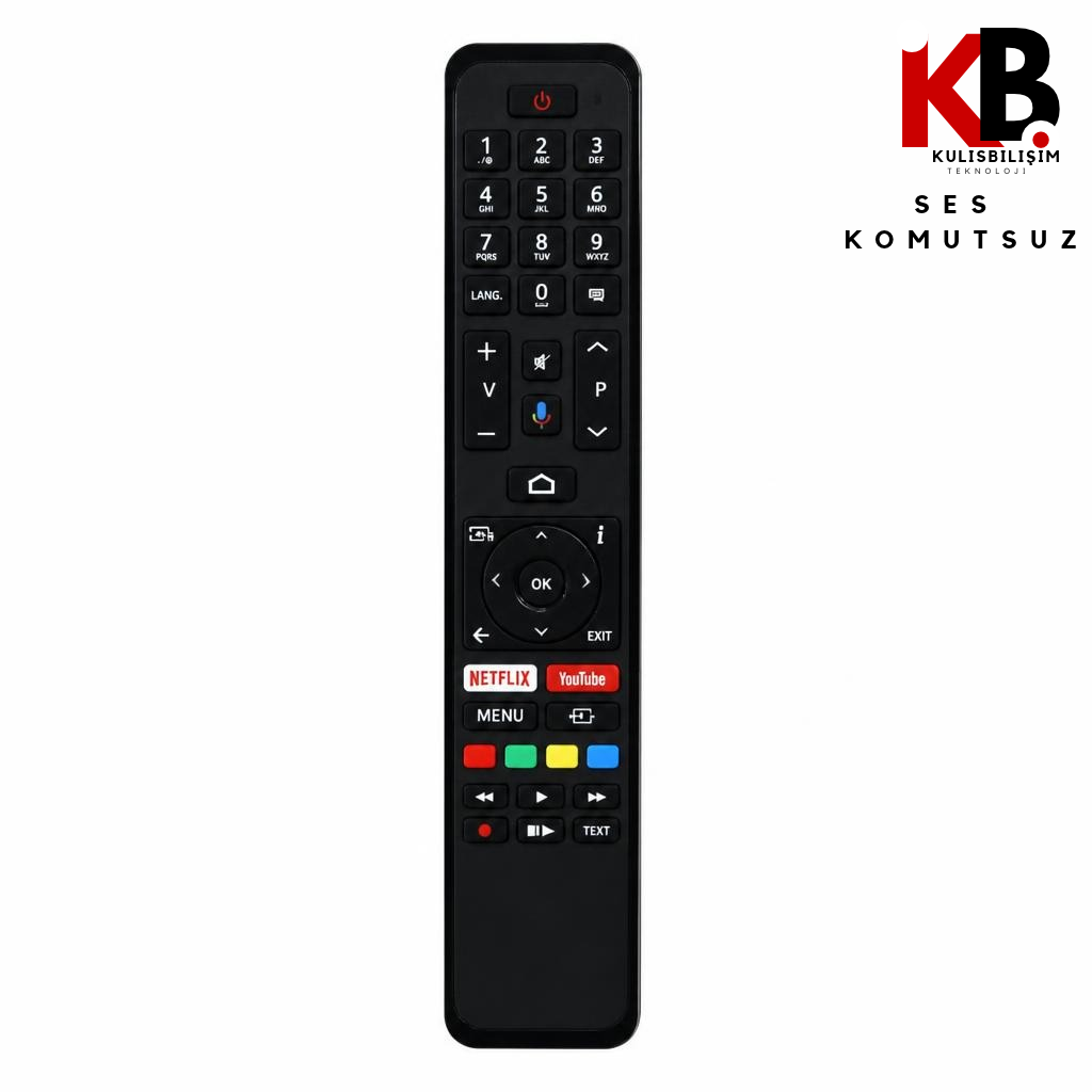 Vestel TV Kumandası GN-KK1151 VS-V4 Yedek Kumanda