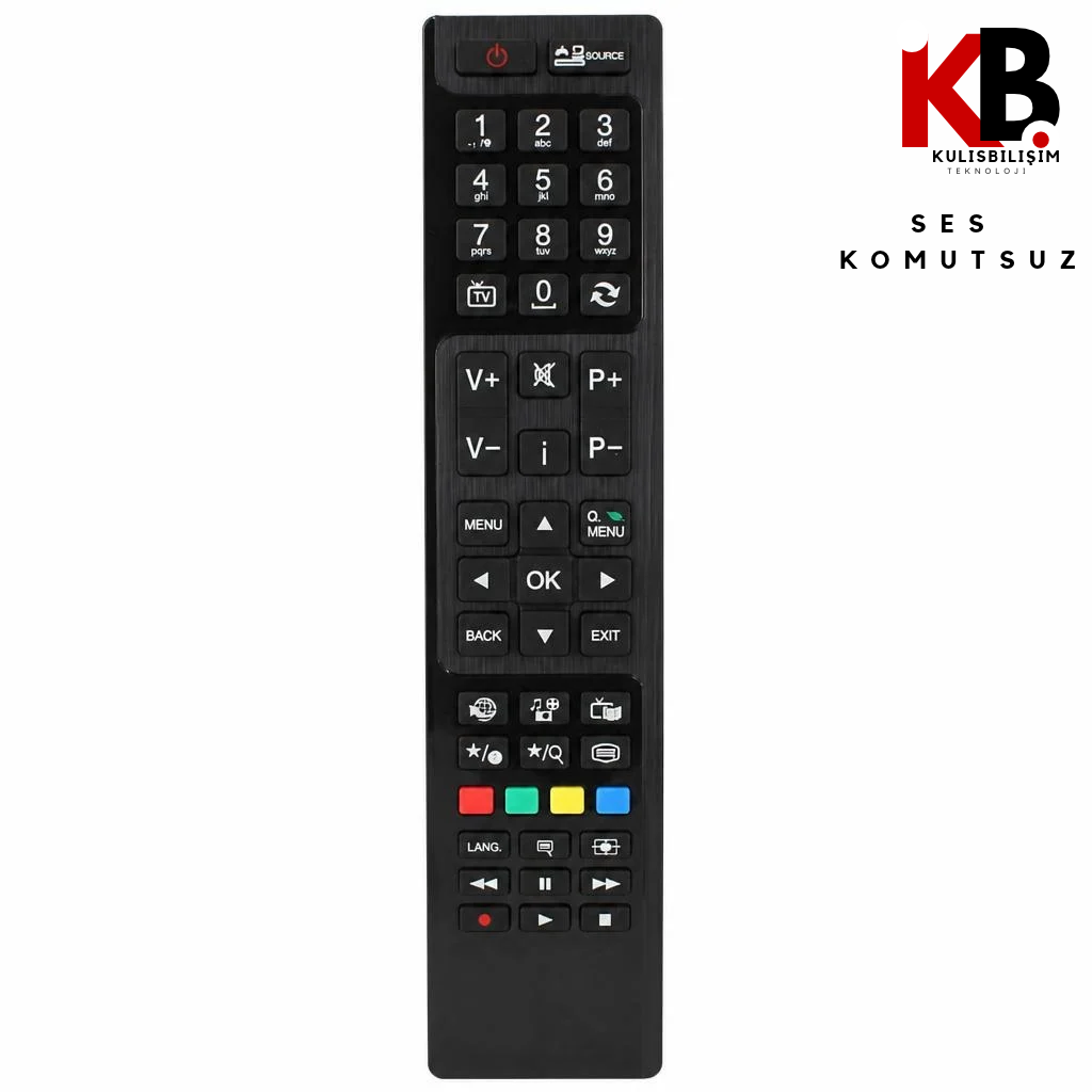 Vestel TV Kumandası Vestel 184 Uyumlu Yedek Model