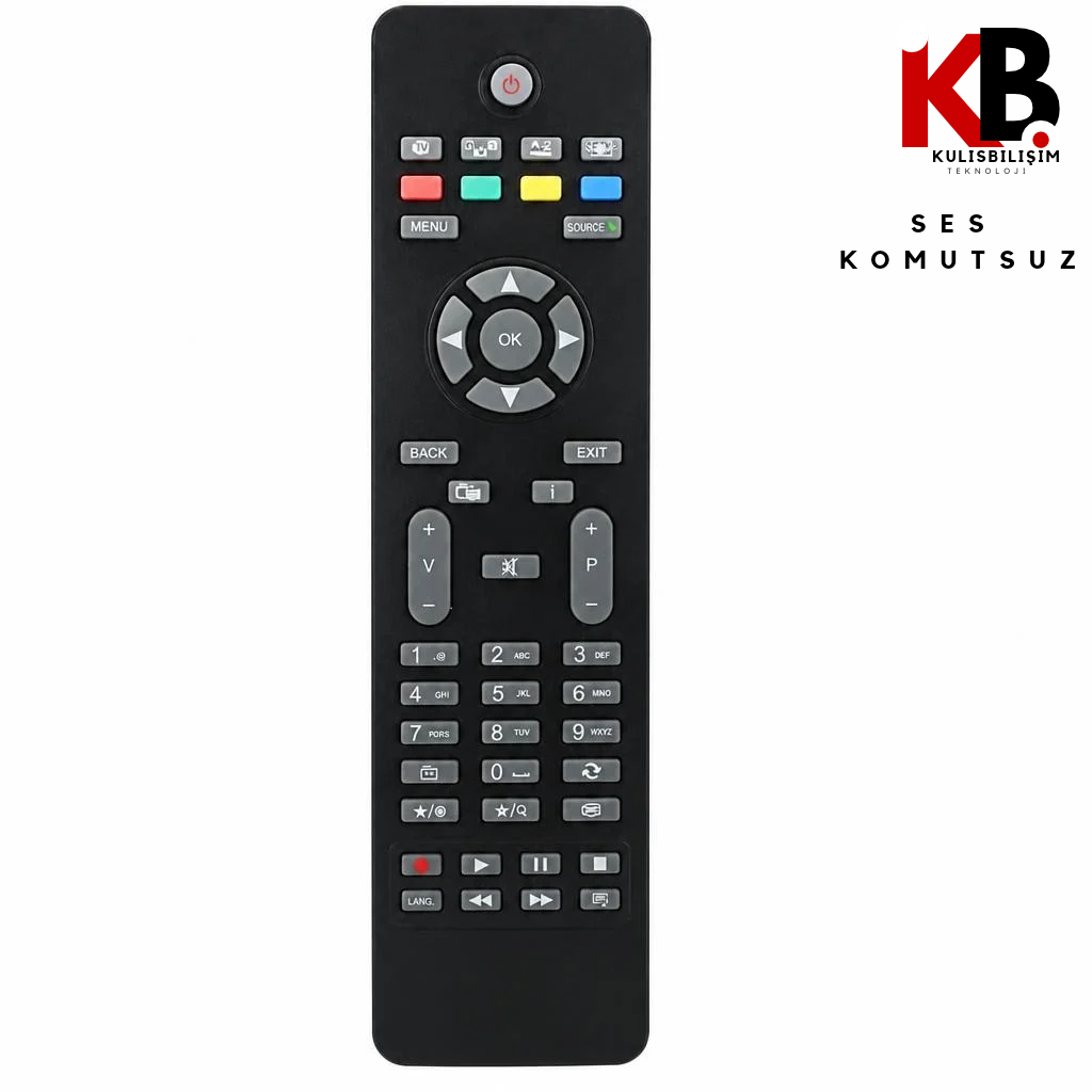 Vestel TV Kumandası Vestel 185 Uyumlu Yedek Model