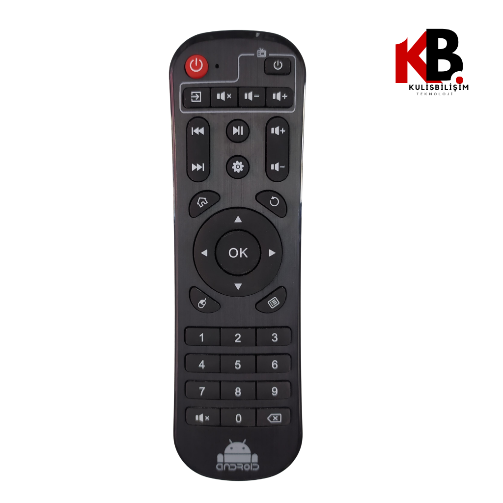 Wellbox Android Uydu Kumandası | Android TV Yedek Kumanda