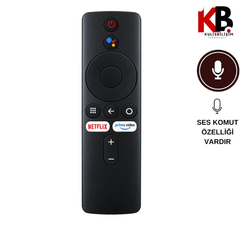 XİAOMİ Prime Video Tuşlu Ses Komutlu Akıllı Kumanda 