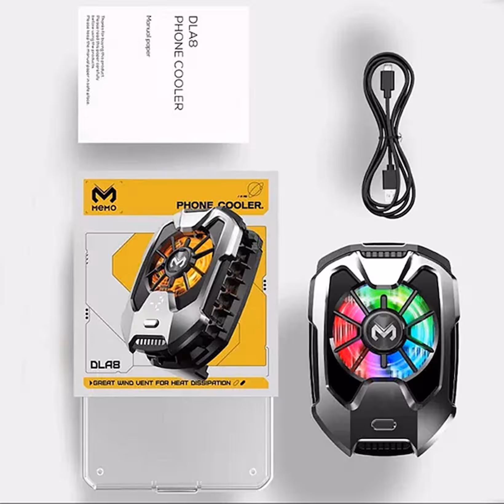 dla8 memo telefon soğutucu